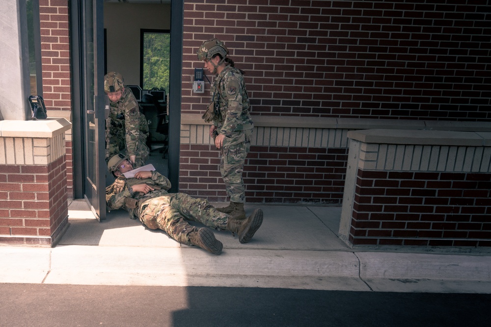 110th Security Forces simulated gate breach