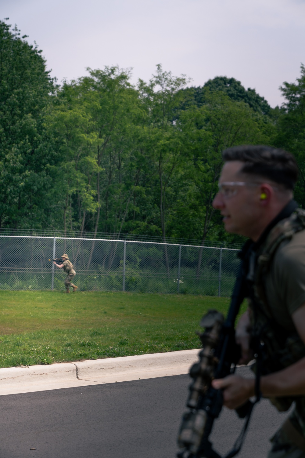 110th Security Forces simulated gate breach