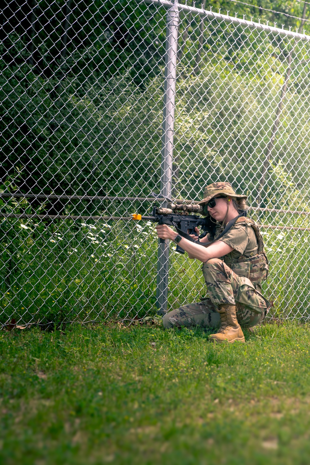 110th Security Forces simulated gate breach