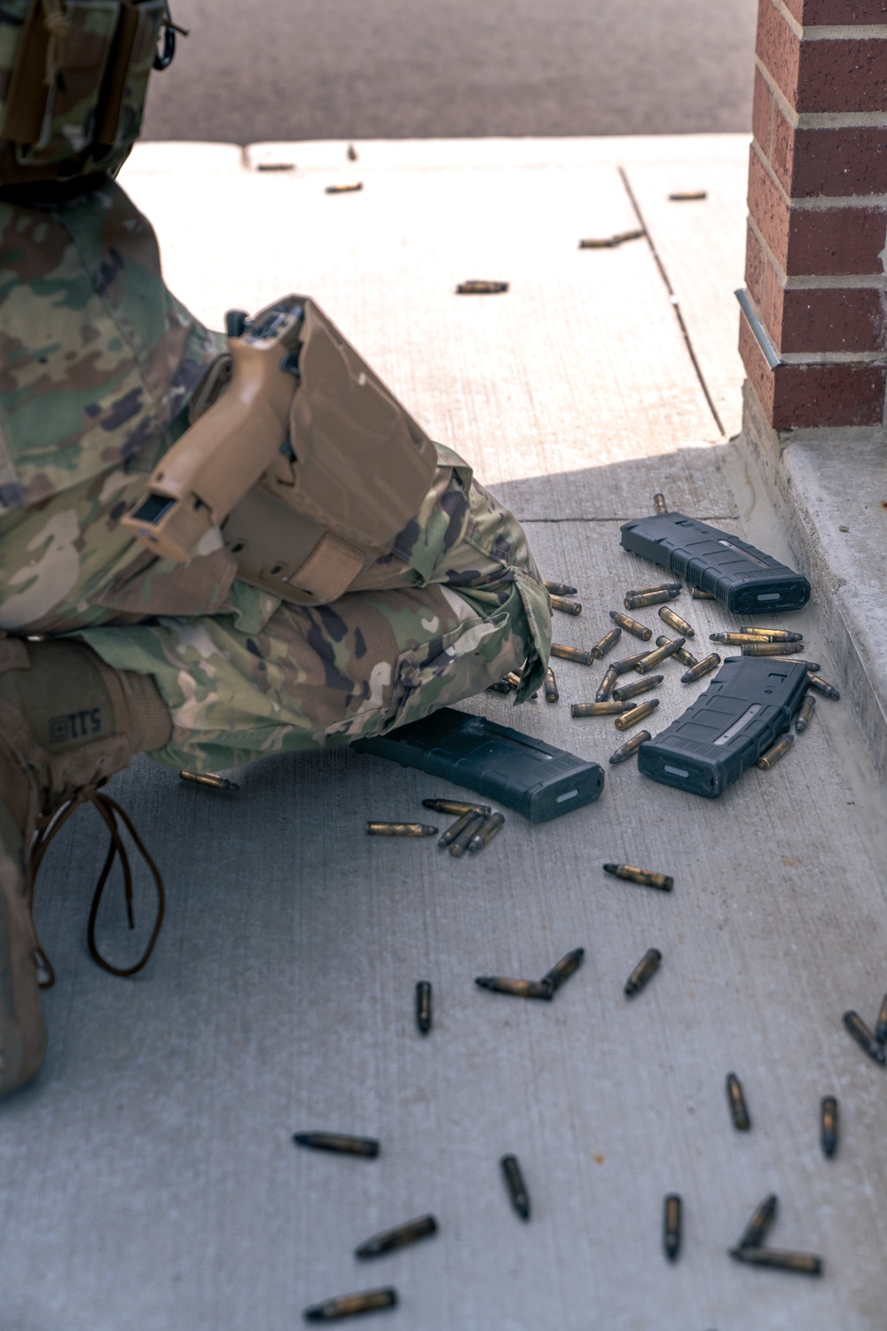 110th Security Forces simulated gate breach