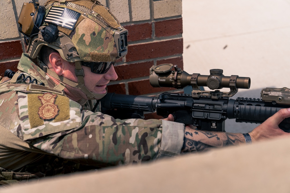 110th Security Forces simulated gate breach