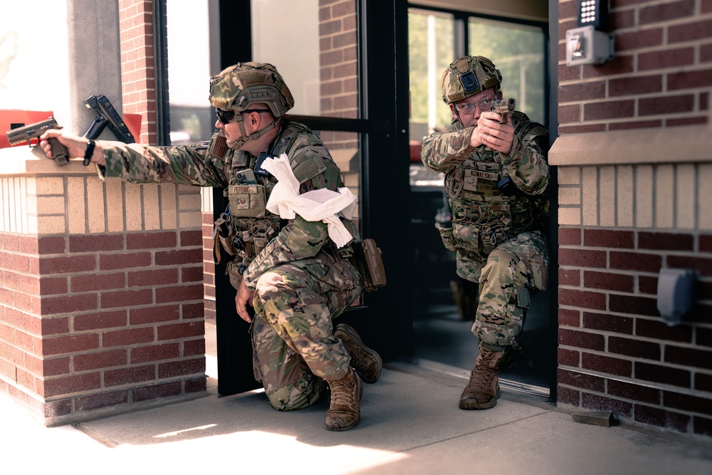 110th Security Forces simulated gate breach