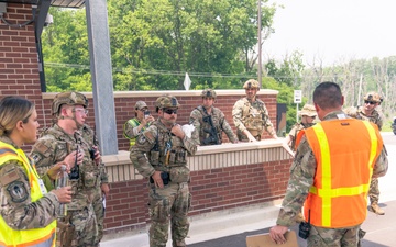 110th Security Forces simulated gate breach