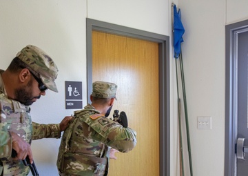 Soldiers of the 328th Military Police Company Respond to Active Shooter Threat During Training Exercise at Fort Cavazos