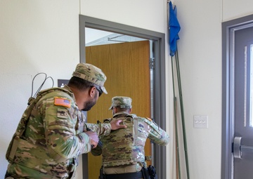 Soldiers of the 328th Military Police Company Respond to Active Shooter Threat During Training Exercise at Fort Cavazos