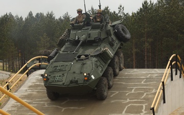 2d LAR Executes Light Armored Reconnaissance Vehicle Training During BALTOPS 25