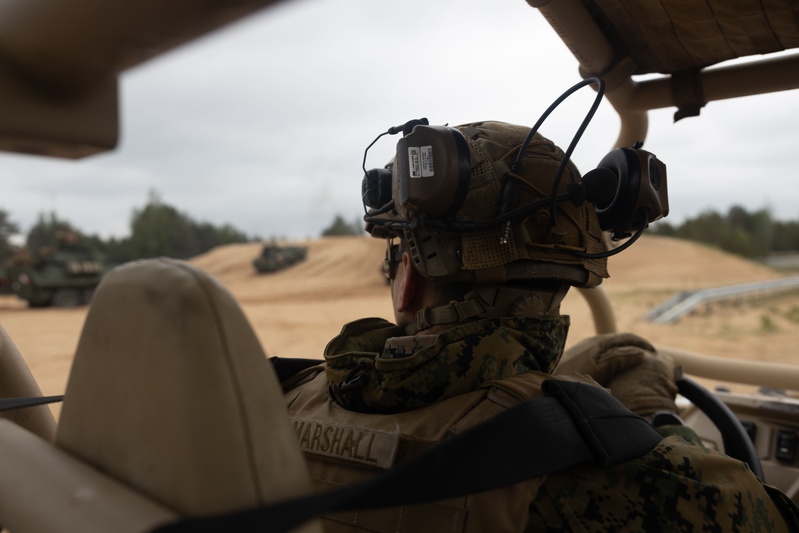 2d LAR Executes Light Armored Reconnaissance Vehicle Training During BALTOPS 25