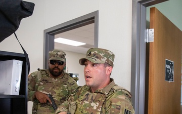 Soldiers of the 328th Military Police Company Respond to Active Shooter Threat During Training Exercise at Fort Cavazos
