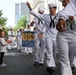 Sailors March in Portland Rose Festival Grand Floral Parade 2025