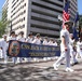 Sailors March in Portland Rose Festival Grand Floral Parade 2025