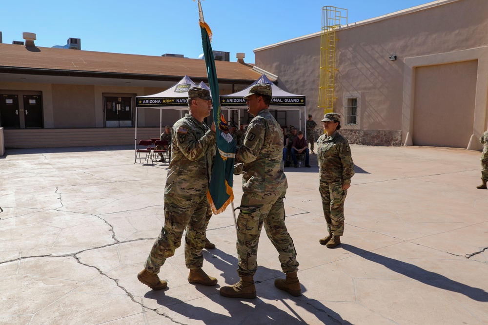 215th Regiment, Regional Training Institute (RTI) Change of Command Ceremony