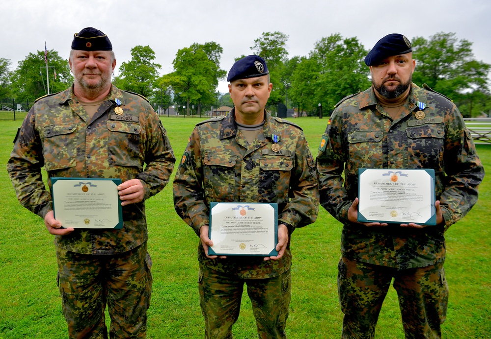 353rd CACOM award AAM's to EMPC Instructors