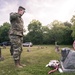 Latvian Chief of Defense pays respects to fallen Latvian-American Soldier