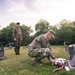 Latvian Chief of Defense pays respects to fallen Latvian-American Soldier