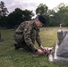 Latvian Chief of Defense pays respects to fallen Latvian-American Soldier