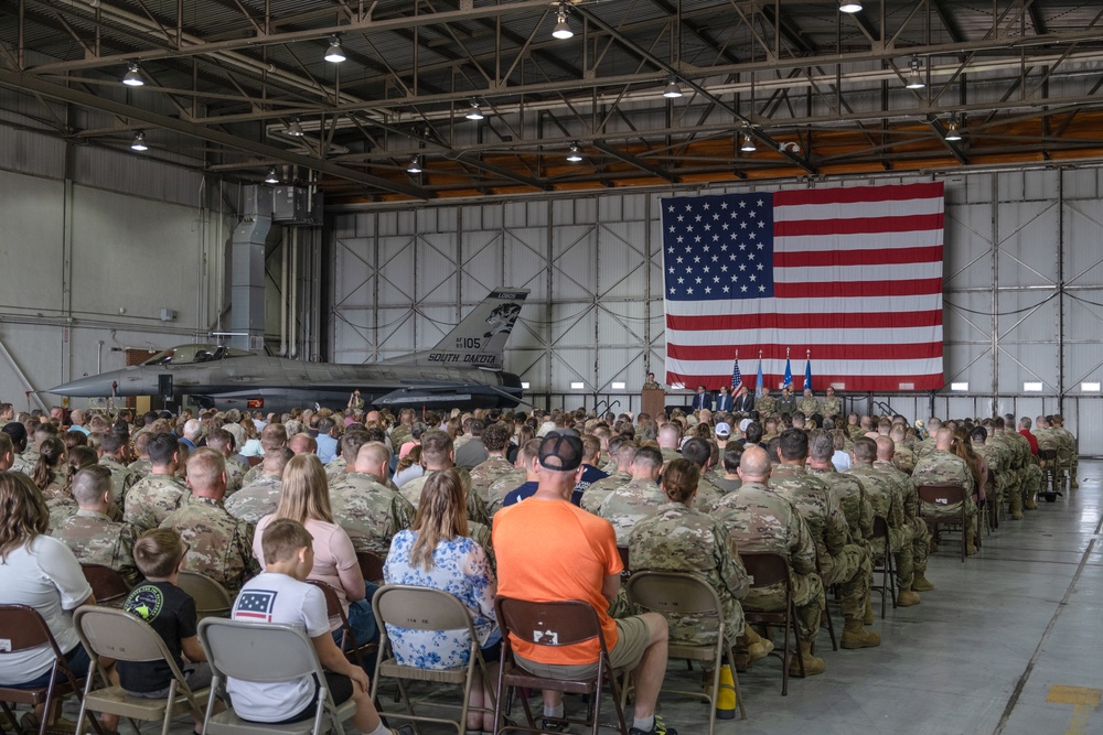114th Fighter Wing Welcomes Home over 180 Airmen from Deployment