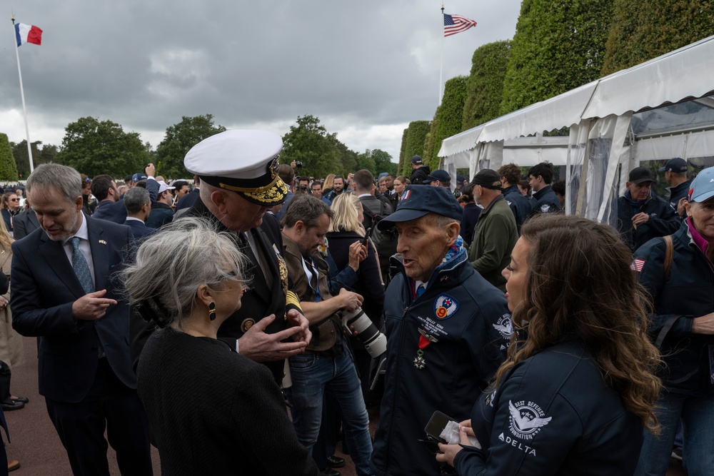 VCJCS Attends D-Day 81st Anniversary Commemorations at Normandy American Cemetery and Memorial and Utah Beach