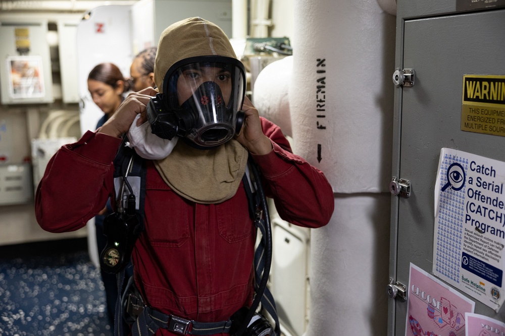 Curtis Wilbur Conduct Flying Squad Drill