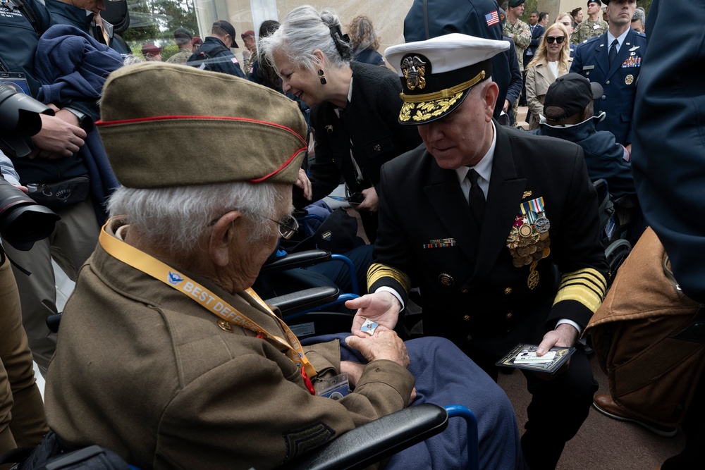 VCJCS Attends D-Day 81st Anniversary Commemorations at Normandy American Cemetery and Memorial and Utah Beach