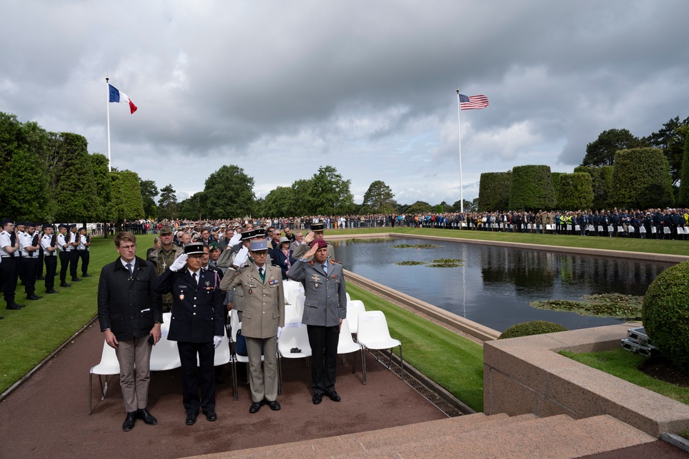 VCJCS Attends D-Day 81st Anniversary Commemorations at Normandy American Cemetery and Memorial and Utah Beach