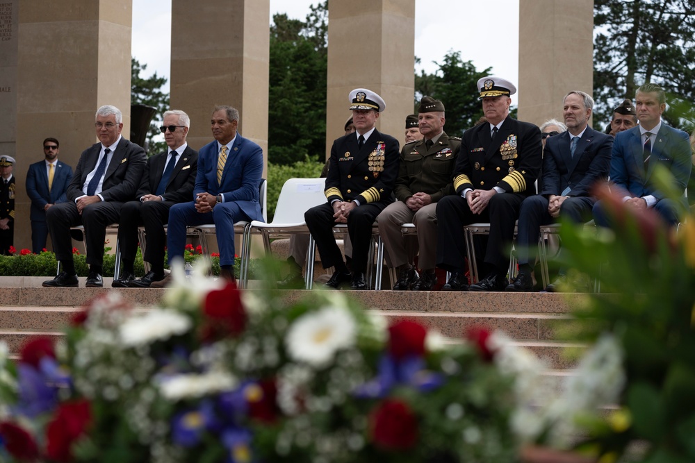 VCJCS Attends D-Day 81st Anniversary Commemorations at Normandy American Cemetery and Memorial and Utah Beach
