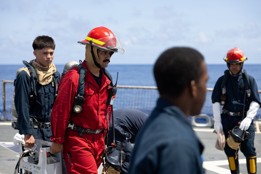 Curtis Wilbur Conduct Flying Squad Drill