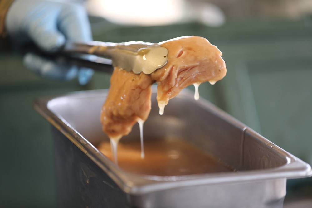 Hot Chow for the Fight: 793rd and 917th Support QLLEX Troops