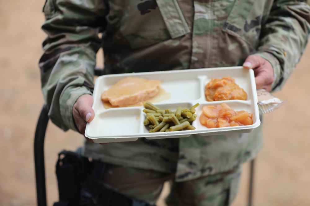 Hot Chow for the Fight: 793rd and 917th Support QLLEX Troops
