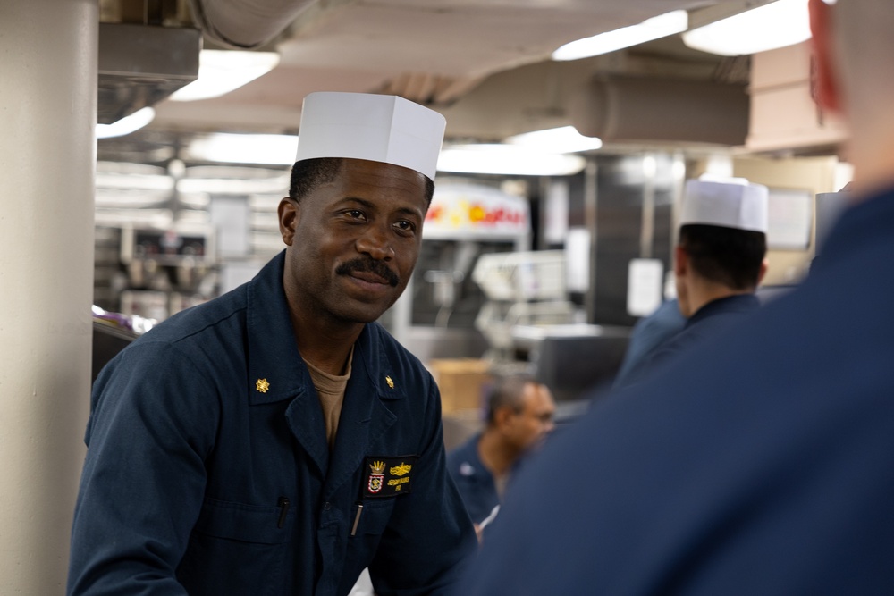 Ice Cream Social Aboard USS Curtis Wilbur (DDG 54)