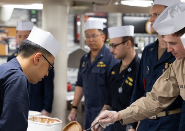 Ice Cream Social Aboard USS Curtis Wilbur (DDG 54)