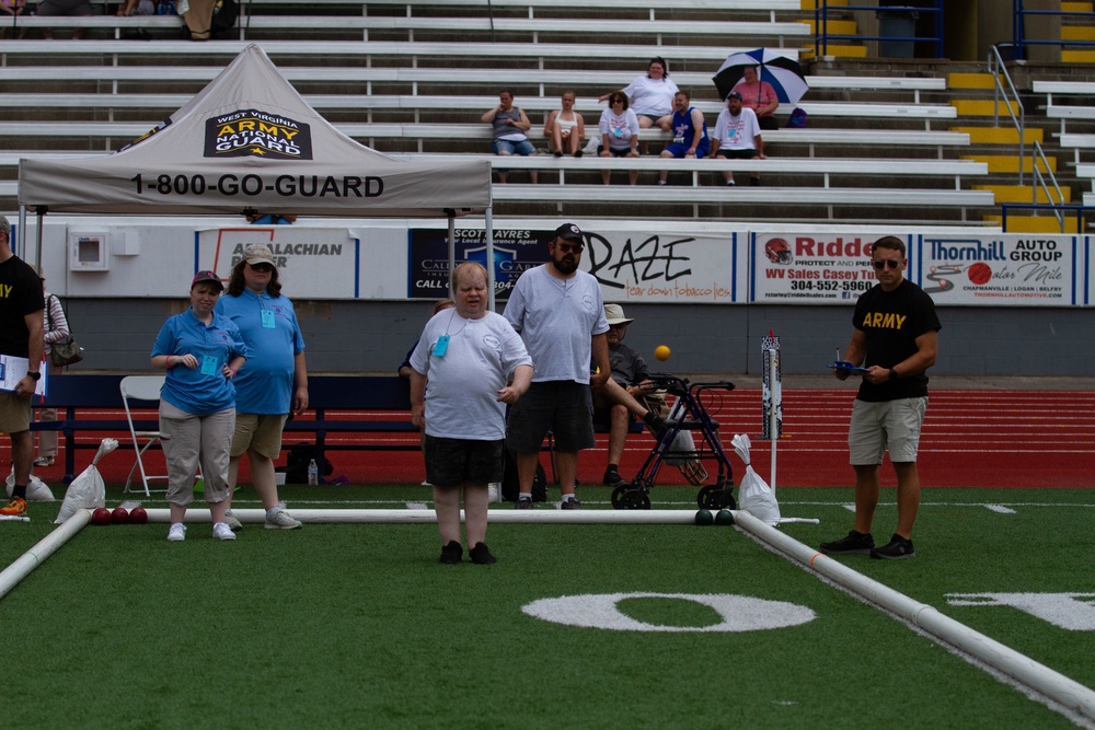 West Virginia National Guard Members volunteer to support 2025 WV Special Olympics