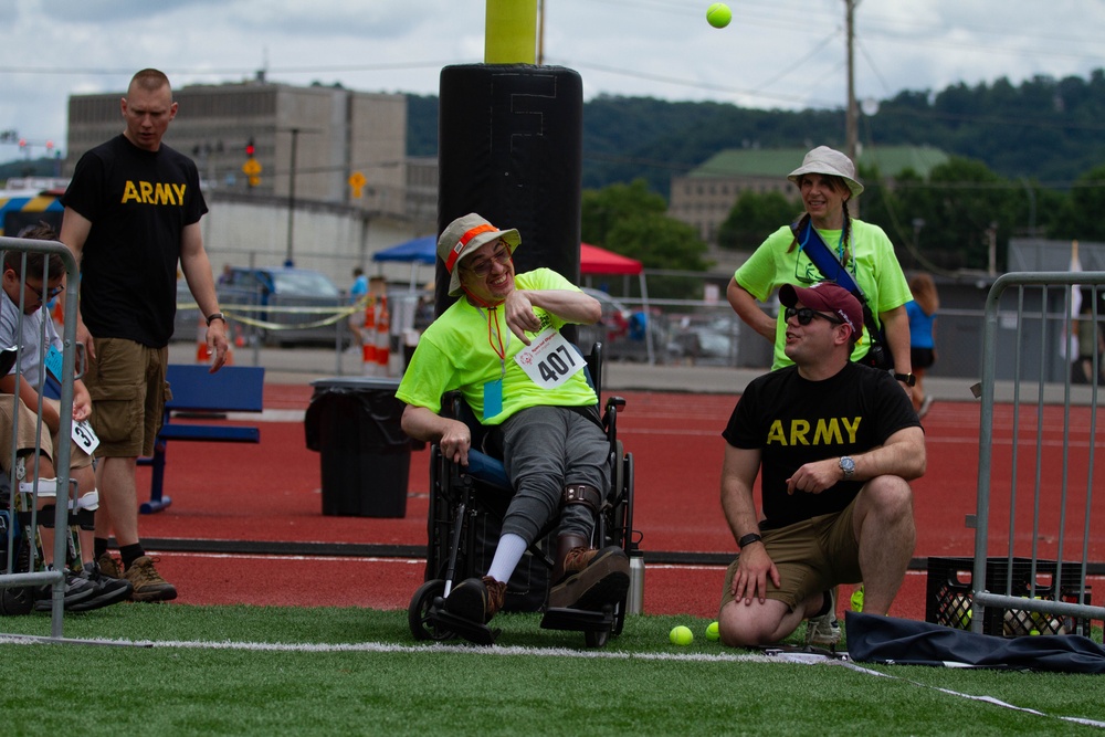 West Virginia National Guard Members volunteer to support 2025 WV Special Olympics