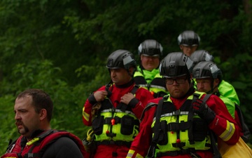 West Virginia National Guard's AITEC conducts training with first responders to prepare for natural disaster response