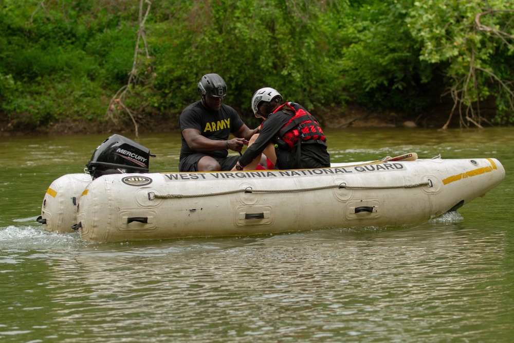 West Virginia National Guard's AITEC conducts training with first responders to prepare for natural disaster response