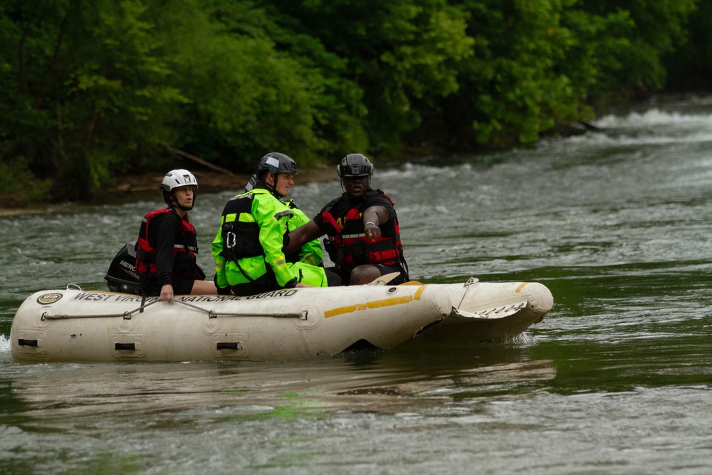 West Virginia National Guard's AITEC conducts training with first responders to prepare for natural disaster response