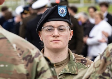 Proud to Serve: V Corps Color Guard at the 81st D-Day Commemoration