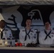 Navy Recruiters Man Booth
