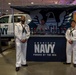 Navy Recruiters Man Booth
