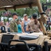 Sailors Interact With Crowd
