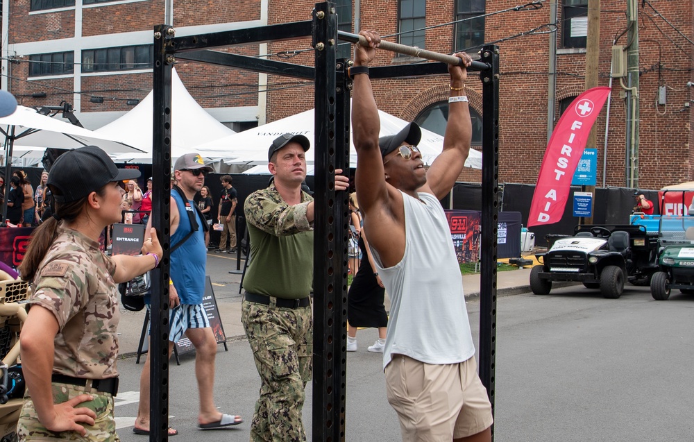 Sailors Count Pull Ups