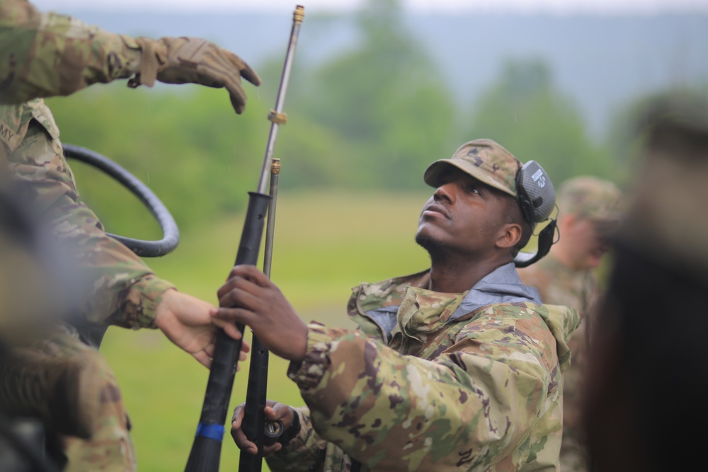 CBRN decontamination exercise
