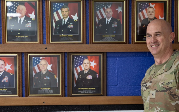 Brig. Gen. Christopher Patterson inducted during Hall of Fame Ceremony