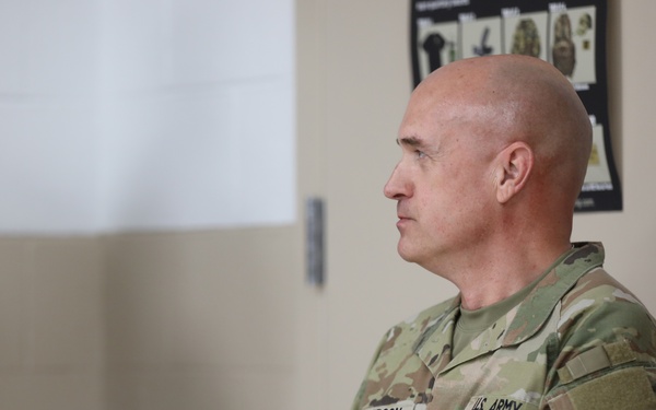 Brig. Gen. Christopher Patterson inducted during Hall of Fame Ceremony