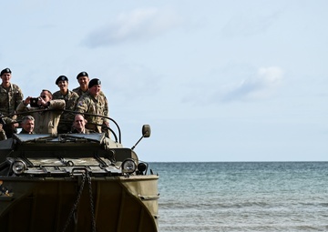 29th ID, V Corps commemorates D-Day at Omaha Beach Signal Monument