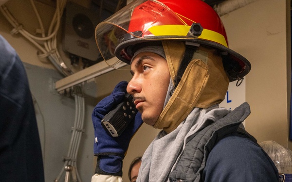 USS America (LHA 6) Conducts General Quarters