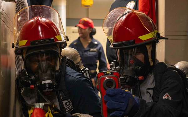 USS America (LHA 6) Conducts General Quarters