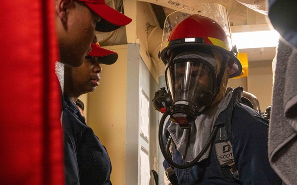 USS America (LHA 6) Conducts General Quarters