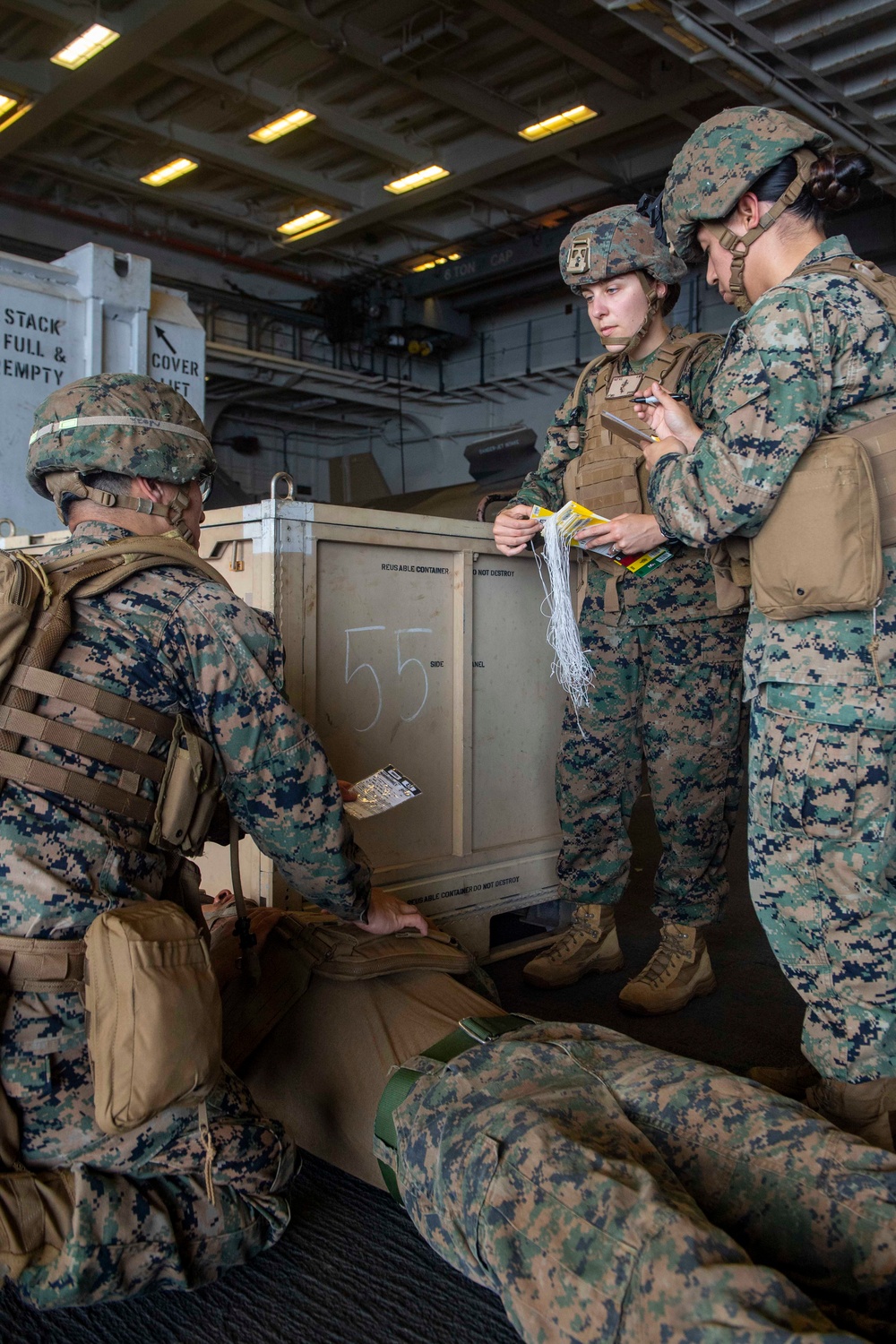 31st Marine Expeditionary Unit Conducts Mass Casualty Training aboard USS America (LHA 6)