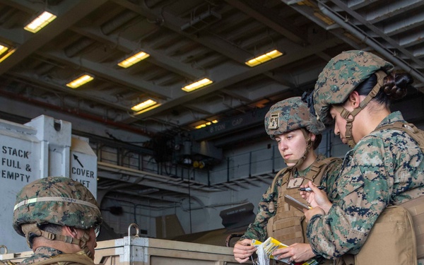 31st Marine Expeditionary Unit Conducts Mass Casualty Training aboard USS America (LHA 6)