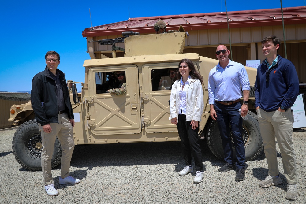 Congressional Staff Delegation Observes Army Reserve Readiness at Operation Mojave Falcon